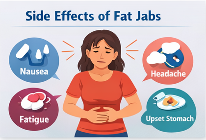 Side effects of fat jabs and weight loss injections